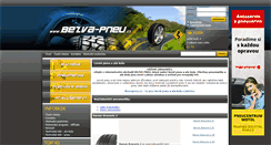 Desktop Screenshot of bezva-pneu.cz