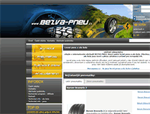 Tablet Screenshot of bezva-pneu.cz